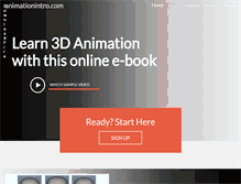 Tablet Screenshot of animationintro.com